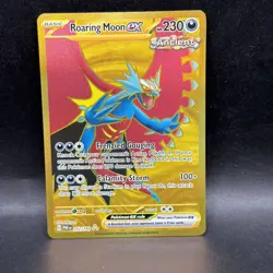 Roaring Moon ex 262/182 Paradox Rift Pokemon - Image 1