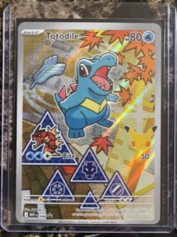 Pokemon First Partner Illustration Series 2: Totodile, Cyndaquil & Chikorita - Image 3
