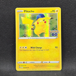 Pokemon Pikachu (Pokemon GO) 028/078 RARE HOLO (NEAR MINT) - Image 1