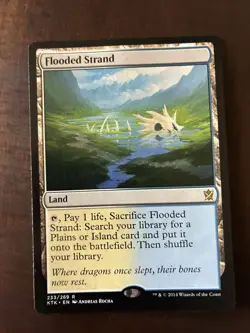 MTG Flooded Strand Khans of Tarkir 233/269 Regular Rare - Image 3