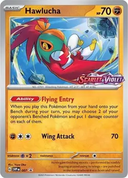 Hawlucha | SVP-007 Scarlet & Violet Prerelease promo | Near Mint - Image 1