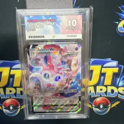 Pokemon TCG Sylveon VMax TG15-TG30 Brilliant Stars Alt Art Gem Mint Ace 10 - Image 1