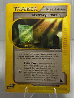 Mystery Plate Gamma 135/144 Uncommon Skyridge Near Mint - Image 1