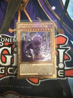 Yugioh - Crimson Nova The Dark Cubic Lord (Gold Rare) (1st Ed) MVP1-ENG39 (P) - Image 1