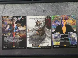 MTG FINAL FANTASY THROUGH THE AGES FCA Showcase Rare Mangara, Teferi, Mizzix - Image 1