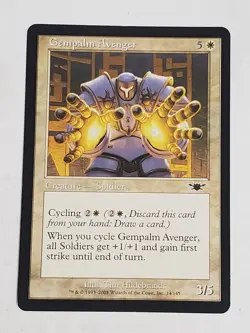 MTG Gempalm Avenger (Legions/White/C) - BGM - Image 1