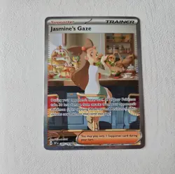 Pokemon TCG Jasmine's Gaze Full Art Holo Trainer Surging Sparks #245/191 - Image 1