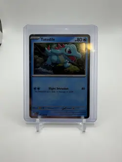 Swirl Totodile 041/217 Ascended Heros Cosmos Holo Promo Pokemon TCG NM - Image 5