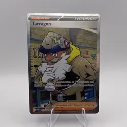Tarragon Full Art Holo Ultra Rare Paradox Rift 176/088 Pokemon TCG English - Image 1