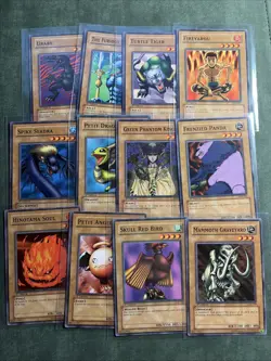 Yu-Gi-Oh Lot Of 12 Common Cards LOB 1st Edition NM-/LP+ - Image 1