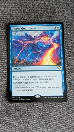 MTG Fierce Guardianship Commander 2020 035/322 Regular Rare - Image 2