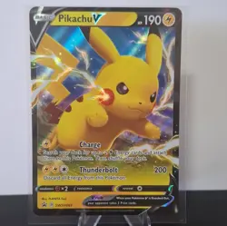 💎Pikachu V SWSH061 SWSH: Sword & Shield Promo Cards Holo💎 - Image 1