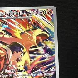 Pokemon TCG Ethan's Typhlosion Destined Rivals Illustration Rare Card 190/182 - Image 4