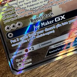 Pokemon Eevee GX SM233 Holo Card Preowned - Image 2