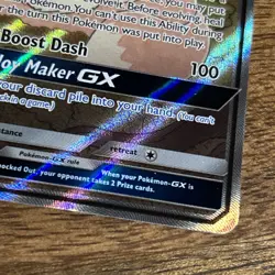 Pokemon Eevee GX SM233 Holo Card Preowned - Image 3