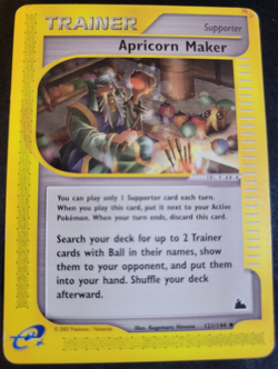 Apricorn Maker # 121/144 Skyridge Set Pokemon TCG Game Trading Cards LP - Image 1