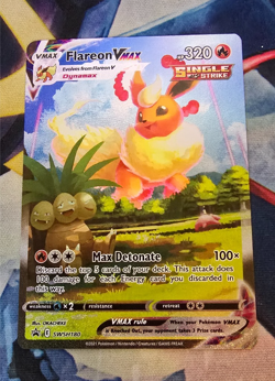 Flareon VMAX SWSH180 SWSH: Sword & Shield Promo Card - NM - Image 1