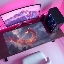 Elemental Chaos Dragon Themed Playmat | Unofficial MTG Playmat | Gift for Gamers - Image 4