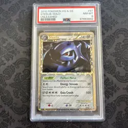 Steelix Prime 87/95 Unleashed Holo Pokemon TCG 2010 PSA 8 - Image 1