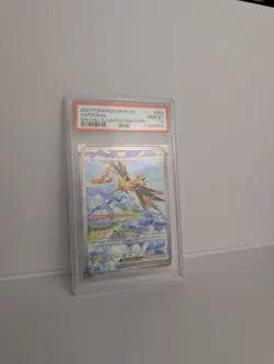 2023 POKEMON MEW EN-151 SPECIAL ILLUSTRATION RARE #202 ZAPDOS EX PSA 10 - Image 3