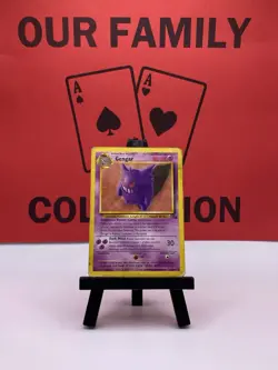 Gengar 20/62 Fossil Rare Regular 1999 WOTC Pokemon TCG HP - Image 1