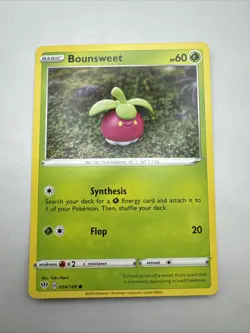 Pokemon - Bounsweet 014/189 - Darkness Ablaze - Yuka Morii - Near Mint - Image 1