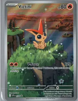 Victini 208 Holo Promo Scarlet & Violet Promo Pokemon Near Mint - Image 1