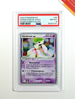 Pokemon PSA 8 Gardevoir Ex #96 Holo EX Sandstorm 2004 Italiano - Image 1