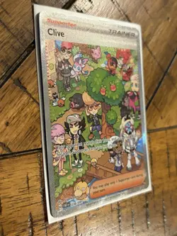 Pokemon TCG - Paldean Fates - Clive 236/091 - Special Illustration Rare SIR - Image 4