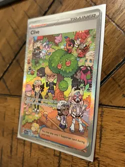 Pokemon TCG - Paldean Fates - Clive 236/091 - Special Illustration Rare SIR - Image 5