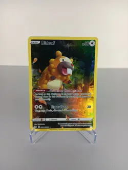 Pokemon TCG Bidoof Crown Zenith: Galarian Gallery Gg29/Gg70 Holo Holo Rare - Image 1
