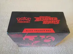 Minty Factory Sealed Pokemon Destined Rivals Elite Trainer Box W/ Acrylic Case - Image 4