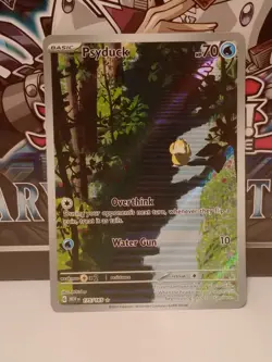 Psyduck 175/165 Scarlet Violet 151 Illustration Rare Full Art Holo English NM G - Image 1