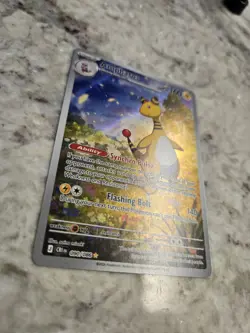 Ampharos 090/086 Me04: Chaos Rising Holo Illustration Rare Pokemon NM - Image 2