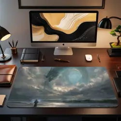 Sky Summoner Mage Themed Playmat | Unofficial MTG Playmat | Gift for Gamers - Image 2