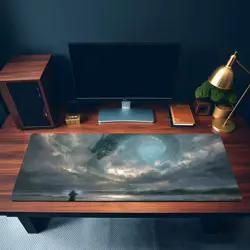 Sky Summoner Mage Themed Playmat | Unofficial MTG Playmat | Gift for Gamers - Image 3