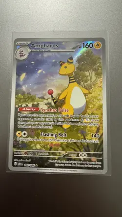 Ampharos - 090/086 - Illustration Rare - Chaos Rising - Pokemon Card TCG - Image 1