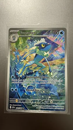 Frogadier - 089/086 - Illustration Rare - Chaos Rising - NM/M - Pokemon Card - Image 1