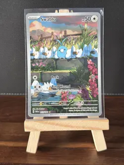 Swablu 213/182 Sv04: Paradox Rift Holo Card NM Pokemon TCG - Image 1