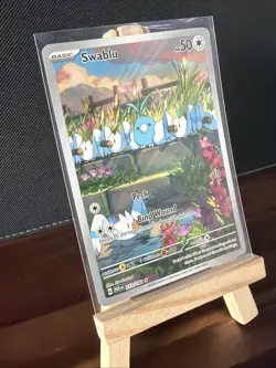 Swablu 213/182 Sv04: Paradox Rift Holo Card NM Pokemon TCG - Image 3