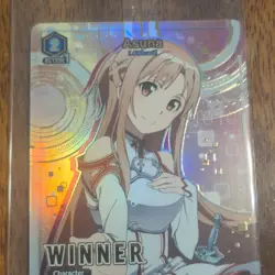 Bandai Namco Union Arena SAO Asuna Action Winner Pack Holo Promo - Image 1