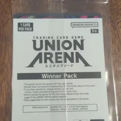 Bandai Namco Union Arena SAO Asuna Action Winner Pack Holo Promo - Image 2