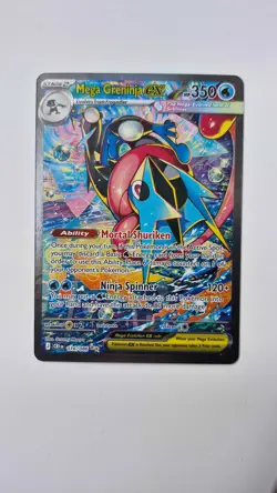 Mega Greninja EX : (SIR 116/086) : Pack Fresh NM - Pokemon TCG Chaos Rising - Image 1