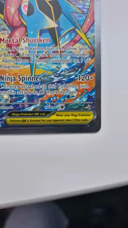 Mega Greninja EX : (SIR 116/086) : Pack Fresh NM - Pokemon TCG Chaos Rising - Image 5