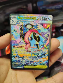 Mega Greninja ex SIR 116/086 Chaos Rising SIR Pokemon TCG (PACK FRESH) - Image 1