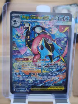 Mega Greninja ex SIR 116/086 Chaos Rising SIR Pokemon TCG (PACK FRESH) - Image 1