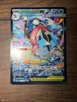 Pokemon TCG Mega Greninja Ex 116/086 SIR Chaos Rising Mint Pack Fresh - Image 1