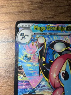 Pokemon TCG Mega Greninja Ex 116/086 SIR Chaos Rising Mint Pack Fresh - Image 2