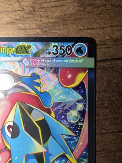 Pokemon TCG Mega Greninja Ex 116/086 SIR Chaos Rising Mint Pack Fresh - Image 3