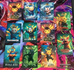 Pokemon Pikachu Cosplay Case Hits & God Pack Cards custom Trading Card lot Of 20 - Image 3